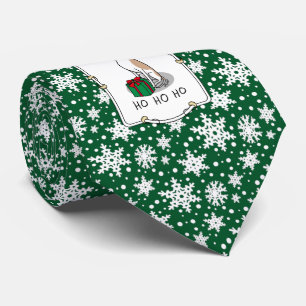 Christmas Santa Hat Whippet Dog Fawn & white Cute Tie