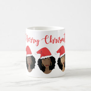Christmas Santa Hats, Natural Beauties Coffee Mug
