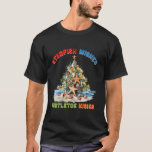 Christmas Santa Ho Beach Funny Summer July Starfis T-Shirt<br><div class="desc">Get into the holiday spirit with this humourous Santa relaxing on the beach design. Perfect for spreading summer cheer in July with a festive touch of starfish wishes.</div>