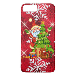 Christmas Santa iPhone 7 plus barely there case
