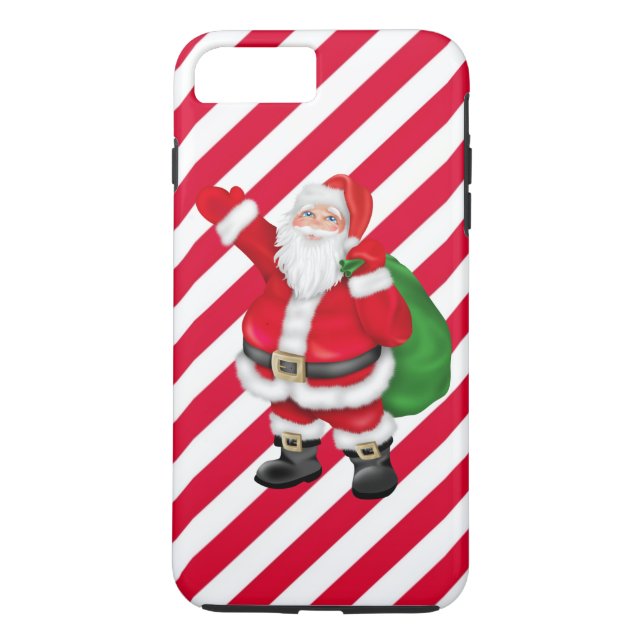 Christmas Santa iPhone 7 plus tough case (Back)