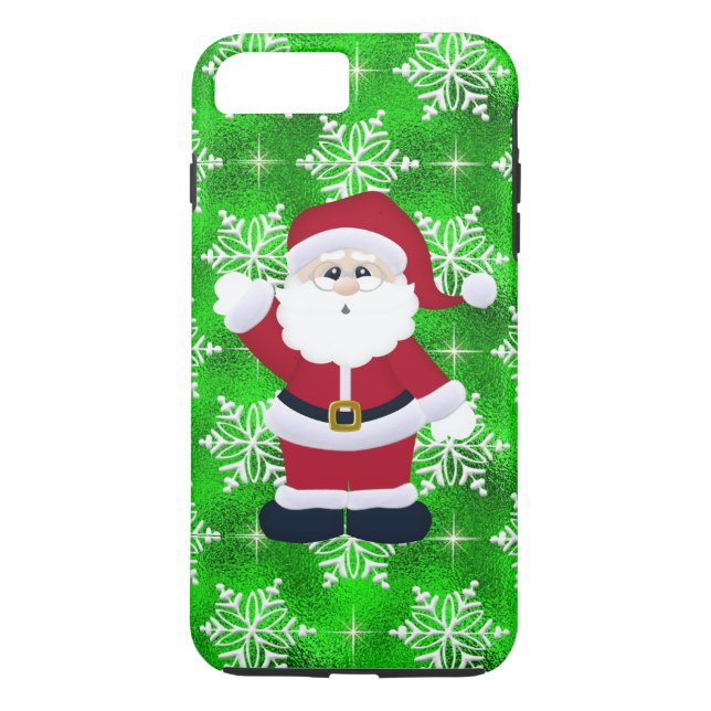 Christmas Santa iPhone 7 plus tough case (Back)