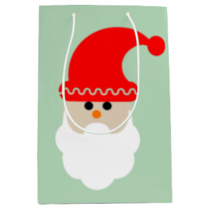Christmas Santa Medium Gift Bag