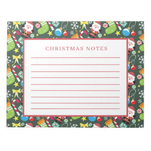 Christmas Santa Notepad