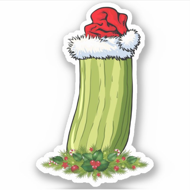 Christmas Santa Pickle (Front)