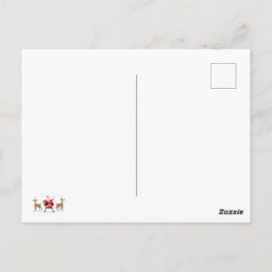 Christmas Santa Postcard