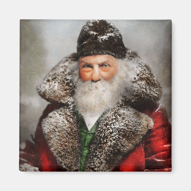 Christmas - Santa - Saint Nicholas 1895 Magnet (Front)