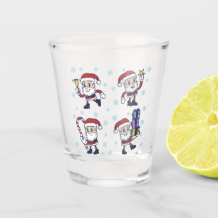 Christmas Santa  Shot Glass