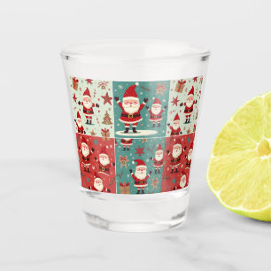 Christmas Santa Shot Glasses