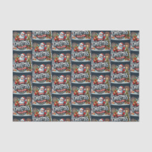 Christmas Santa Tissue Paper