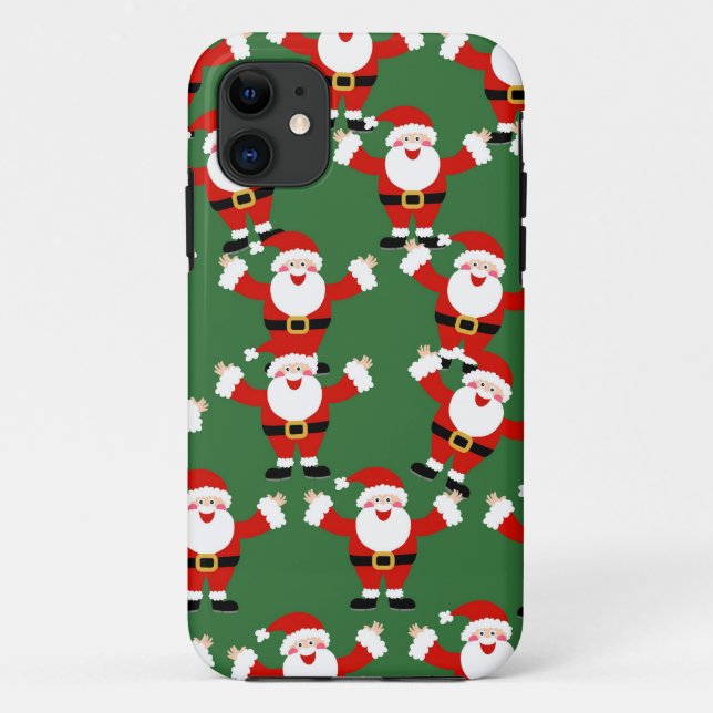 Christmas Santa Wallpaper Case-Mate iPhone Case (Back)