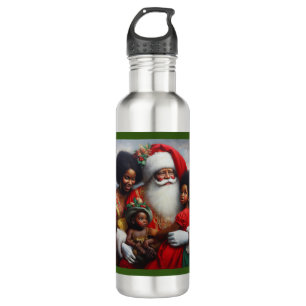 Christmas Santa with Children 7 710 Ml Water Bottle