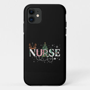 Christmas Santa's Favourite Nurse Xmas Gifts Holid Case-Mate iPhone Case