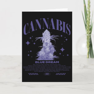 Christmas Sativa Hybrid Strain Blue Dream  Card