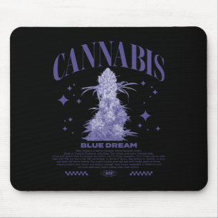 Christmas Sativa Hybrid Strain Blue Dream  Mouse Pad