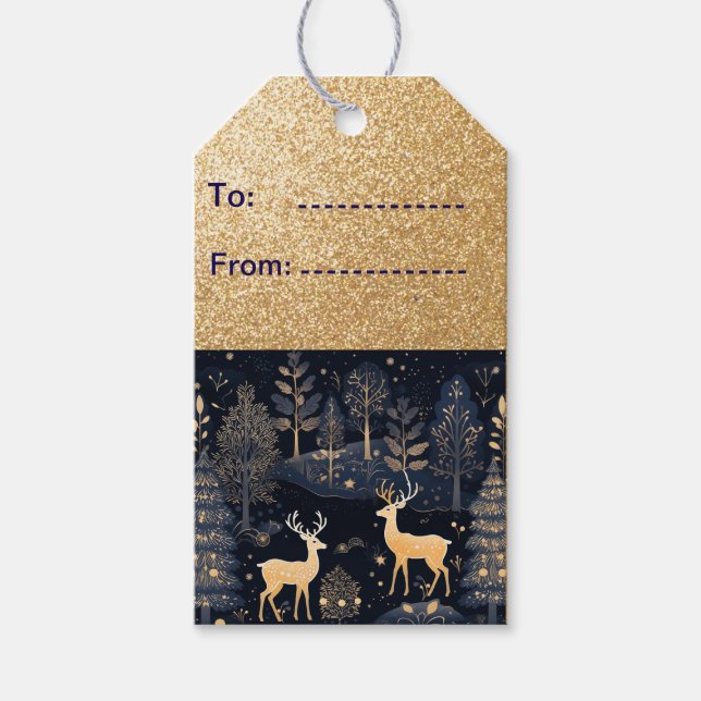 Christmas Scene Gift Tags (Front)