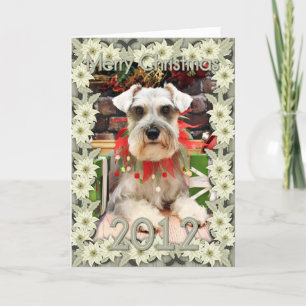 Christmas - Schnauzer - Abby Holiday Card