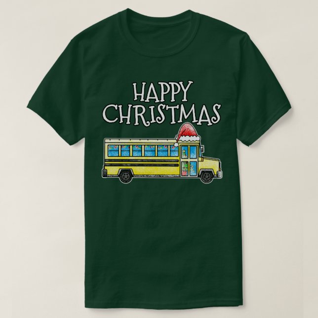 Christmas School Bus Driver Xmas 2022 1 T-Shirt (Design Front)