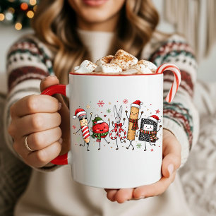 Christmas School Teacher Coffee Mug