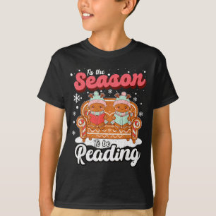 Christmas School Teacher Retro Librarian Groovy Xm T-Shirt