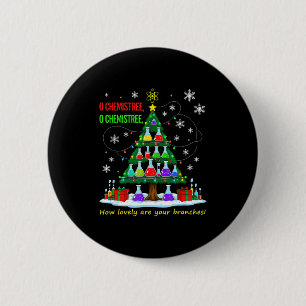 Christmas Science Teacher 67 Meme Santa Oh Chemist 6 Cm Round Badge