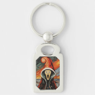 Christmas Scream  Key Ring