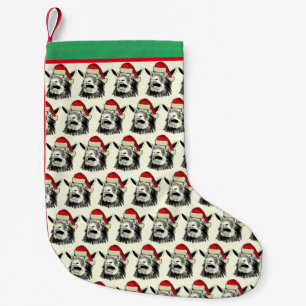 Christmas Screaming Goat Funny Festive Farm Animal Small Christmas Stocking