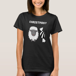 Christmas Scrooge Baa Bah Humbug Mens Womens Kids T-Shirt