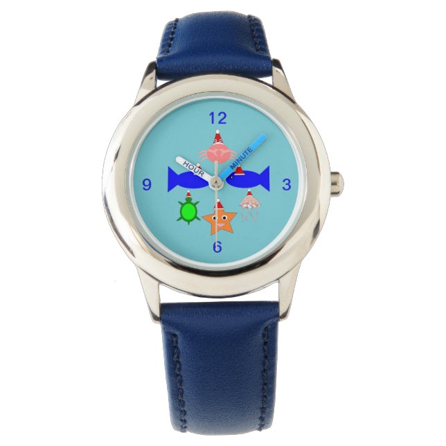 Christmas Sea Creatures Watch (Front)