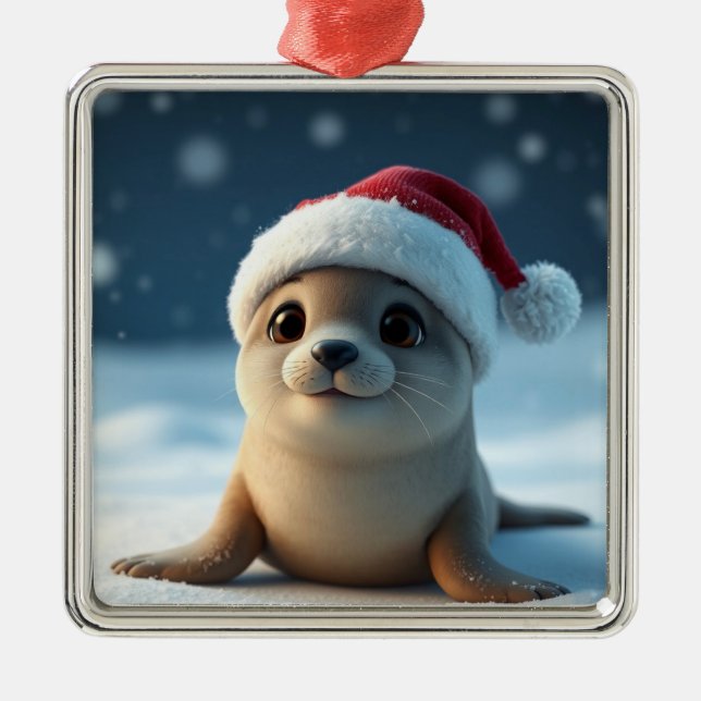 Christmas Seal Ornament (Front)