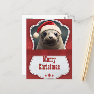 Christmas Seal Postcard