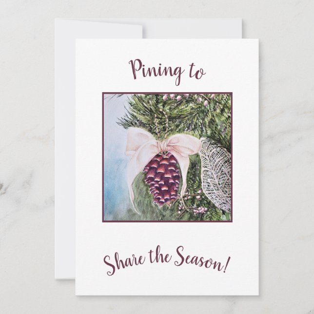 Christmas Season Holiday Card (Front)