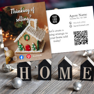 christmas selling mailer real estate marketing fly flyer
