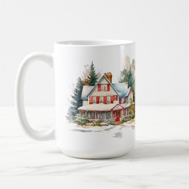 Christmas Series 15 oz Classic Mug (Left)