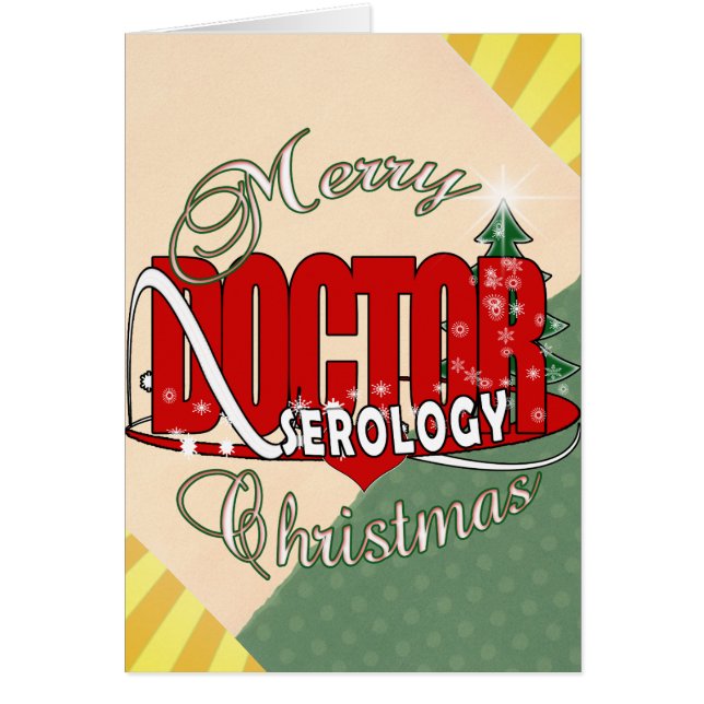 CHRISTMAS SEROLOGY DOCTOR (Front)