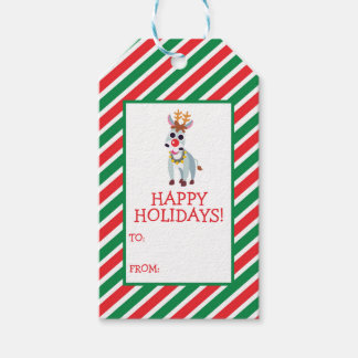 Christmas Shane the Donkey Gift Tags