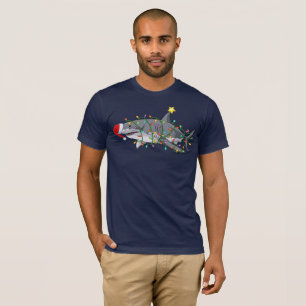 Christmas Shark T-Shirt