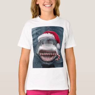 Christmas Shark T-Shirt