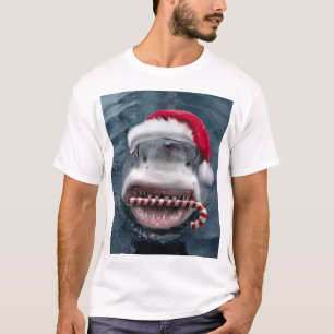 Christmas Shark T-Shirt