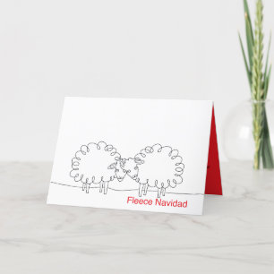 Christmas Sheep Card