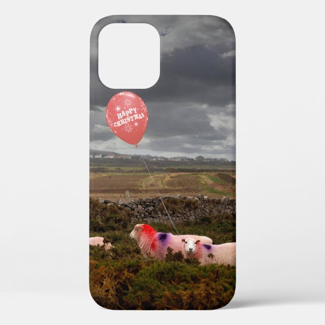 Christmas sheep Case-Mate iPhone case (Back)