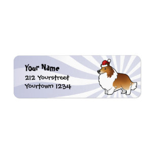 Christmas Shetland Sheepdog / Collie