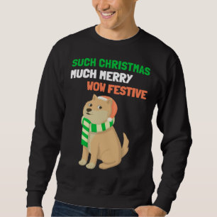 Christmas Shiba Inu Doge Memes Sweatshirt