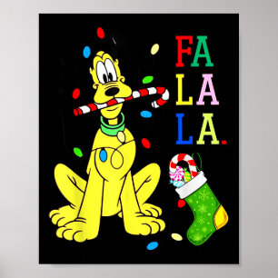 Christmas Shirt Cute La Fa Fa Swea Poster