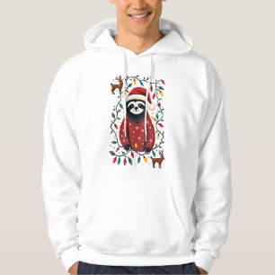 Christmas Shirt for Sloth Lover Gift Santa Buffalo