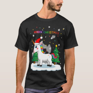 Christmas Shirt Unicorn Girls Christmas Outfit Chr