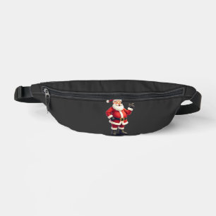 Christmas Shirts for Boys Kids Dabbing Santa Xmas  Bum Bags