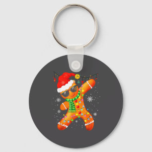 Christmas Shirts Kids Boys Toddler Gingerbread Xma Key Ring