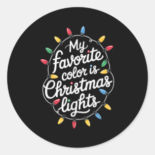 Christmas Shirts Merry And Bright Shirt Funny Xmas Classic Round Sticker