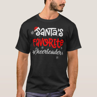 Christmas Shirts Santa'S Favourite Cheerleader Fun